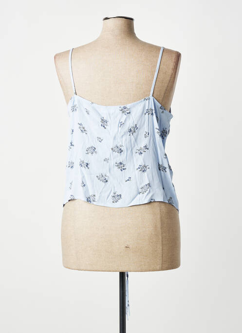 Top albastru MANGO femme