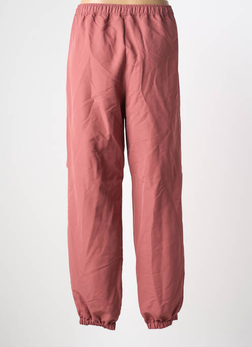 Pantalon drept roșu NEON & NYLON femeie