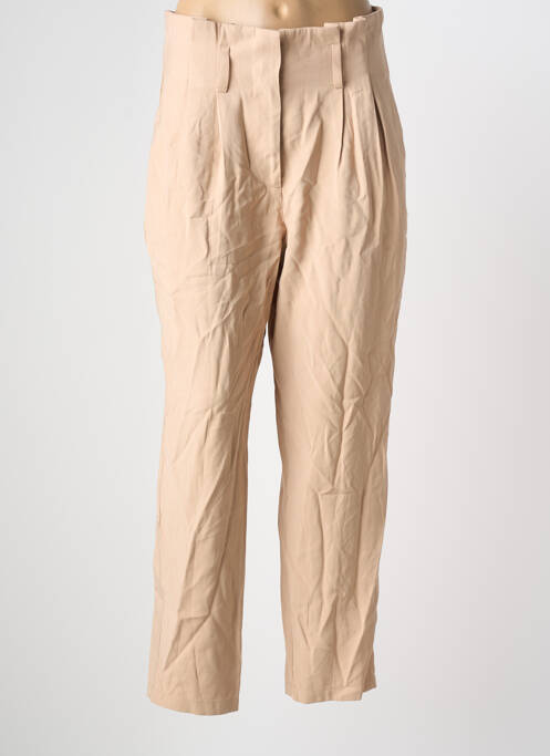 Pantalon drept bej VILA femeie