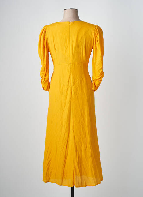 Rochie midi portocaliu ASTRID BLACK LABEL femme