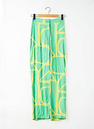 Pantalon larg verde ONLY femeie