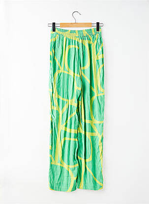 Pantalon larg verde ONLY femeie
