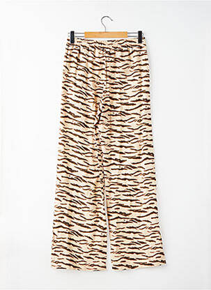 Pantalon drept maro NOOR BY NORA GHARIB femeie