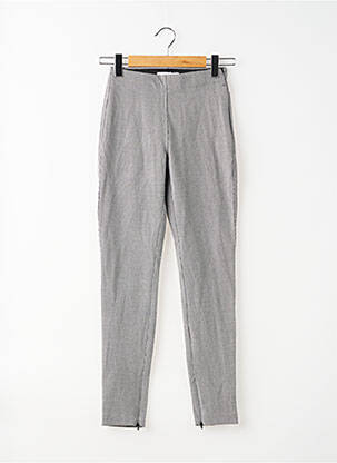Pantalon drept gri MANGO femeie