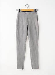 Pantalon drept gri MANGO femeie