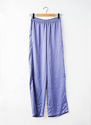 Pantalon larg violet JJXX femeie