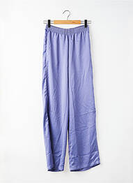 Pantalon larg violet JJXX femme