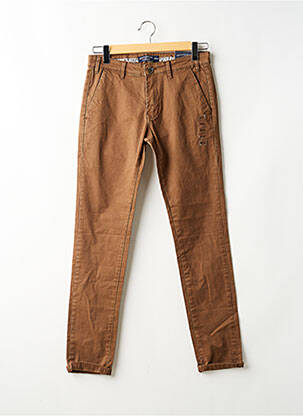 Pantalon chino maro BRUCE & BUTLER  bărbat
