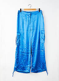 Pantalon cargo albastru NOOR BY NORA GHARIB femeie