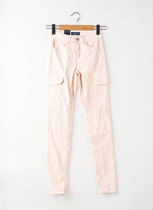 Pantalon cargo roz PIECES femeie