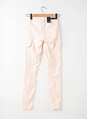 Pantalon cargo roz PIECES femeie