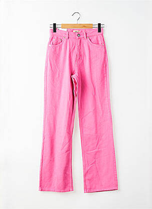 Pantalon drept roz ONLY femeie