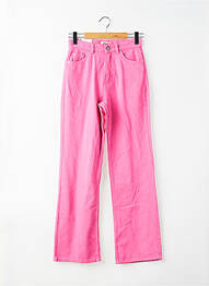 Pantalon drept roz ONLY femme