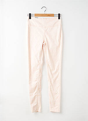 Pantalon drept roz PIECES femeie