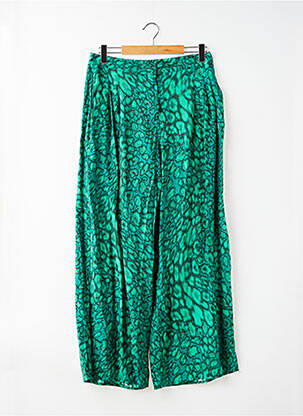 Pantalon larg verde VERO MODA femeie