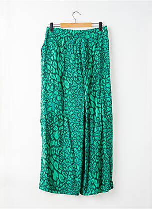 Pantalon larg verde VERO MODA femeie
