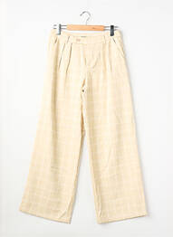 Pantalon drept alb 24 COLOURS femme