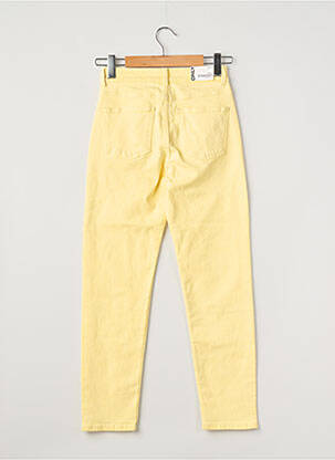 Pantalon drept galben ONLY femeie