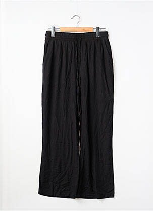 Pantalon larg negru VILA femeie