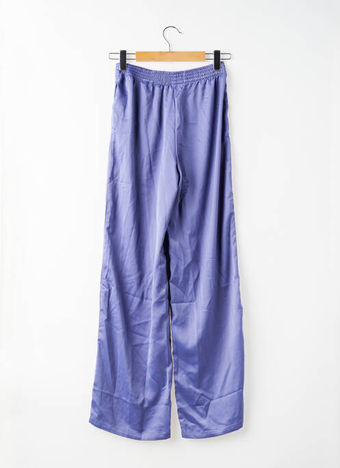 Pantalon larg violet JJXX femme