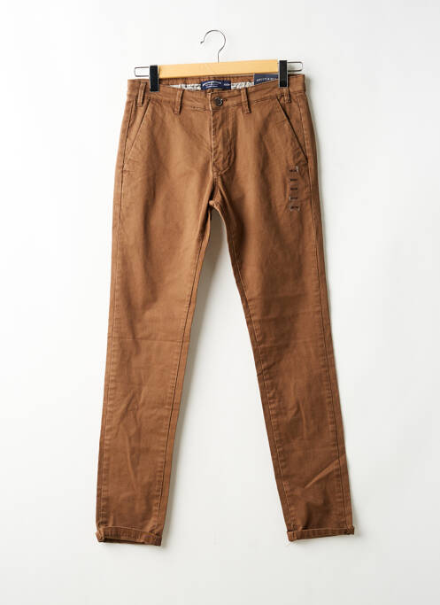 Pantalon chino maro BRUCE & BUTLER  bărbat
