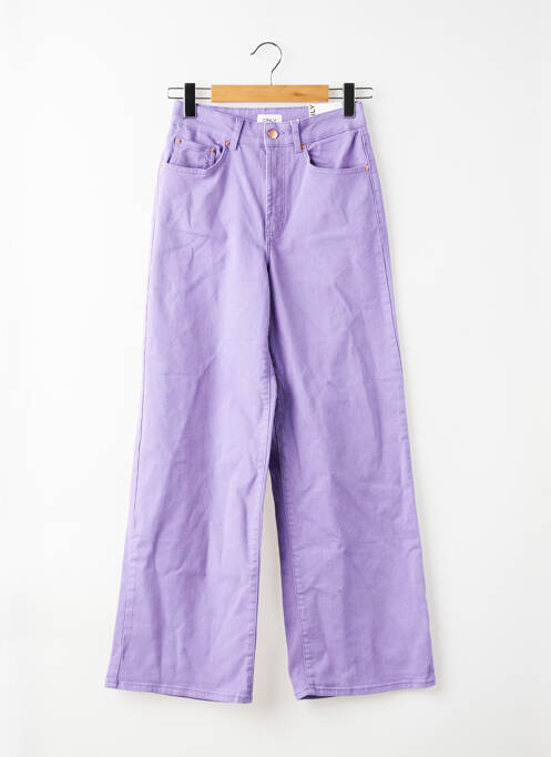 Pantalon drept violet ONLY femme