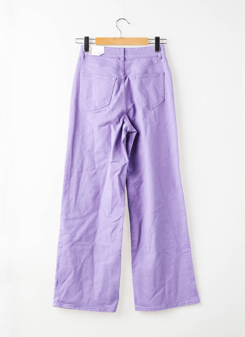 Pantalon drept violet ONLY femme