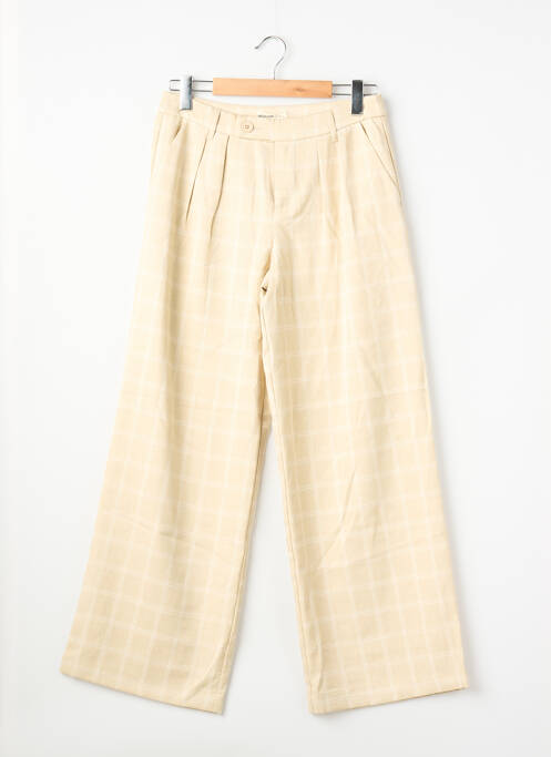 Pantalon drept alb 24 COLOURS femeie