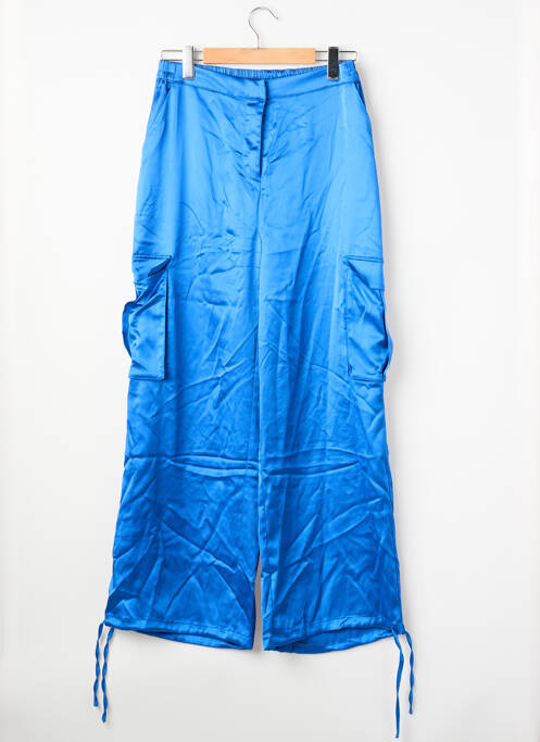 Pantalon cargo albastru NOOR BY NORA GHARIB femeie