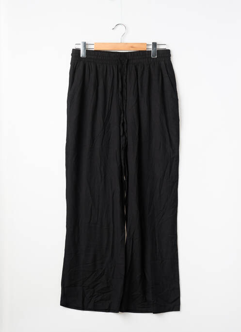 Pantalon larg negru VILA femeie
