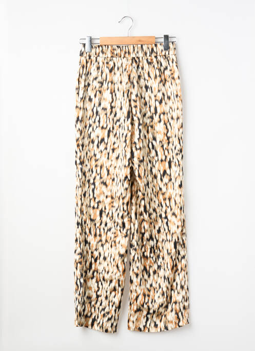 Pantalon larg bej VERO MODA femeie