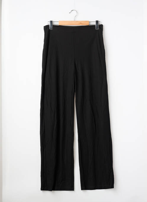 Pantalon larg negru MANGO femeie