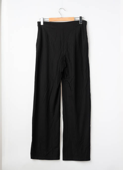 Pantalon larg negru MANGO femeie