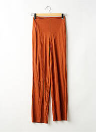 Pantalon evazat maro MANGO femeie