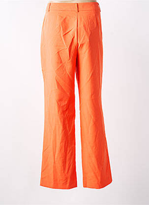Pantalon evazat portocalie ONLY femeie