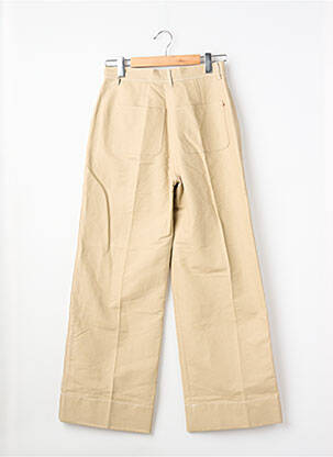 Pantalon larg bej LE FABULEUX MARCEL DE BRUXELLES femeie