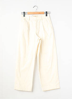 Pantalon drept alb JJXX femeie