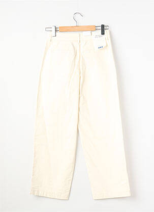 Pantalon drept alb JJXX femeie