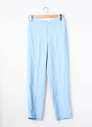 Pantalon drept albastru MANGO femeie