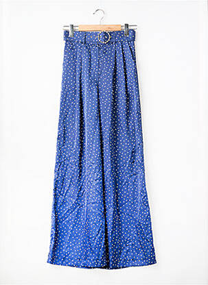 Pantalon drept albastru MANGO femeie