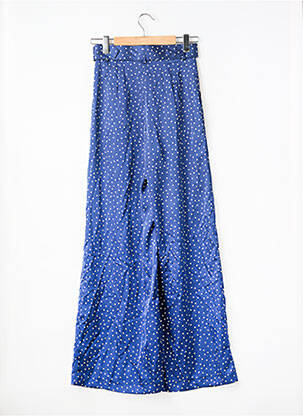 Pantalon drept albastru MANGO femeie