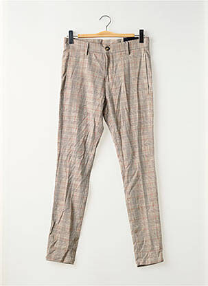 Pantalon drept bej BRUCE & BUTLER  bărbat