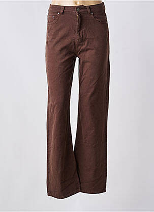 Blugi cu croială dreaptă maro ONLY femeie