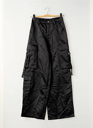 Pantalon cargo negru NEON & NYLON femeie