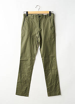 Pantalon slim verde MANGO bărbat