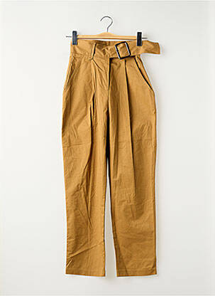 Pantalon chino maro ASTRID BLACK LABEL femeie