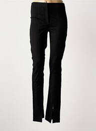 Pantalon slim negru MANGO femme
