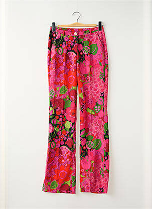 Pantalon drept roz MORGAN femeie