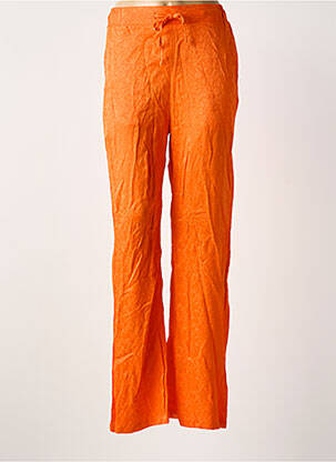 Pantalon larg portocalie NOOR BY NORA GHARIB femeie