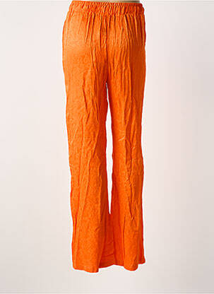 Pantalon larg portocalie NOOR BY NORA GHARIB femeie